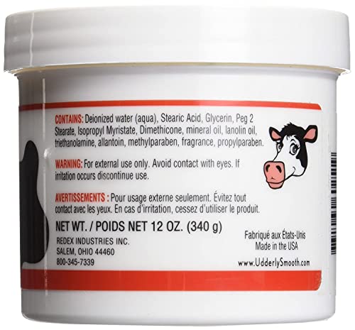 Udderly Smooth Body Cream Skin Moisturizer, 10 Ounce (Pack of 2)