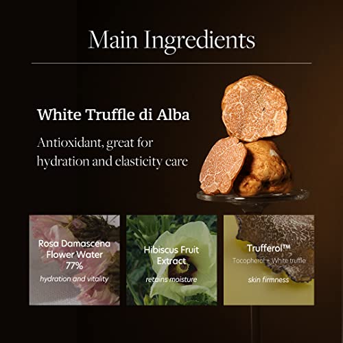 d'Alba Italian White Truffle First Aromatic Spray Serum, Fragrant VEGAN Glowy Antioxidant Face Mist, Deep Hydration Skin Firmness, Korean Skin Care (2.02 fl.oz)