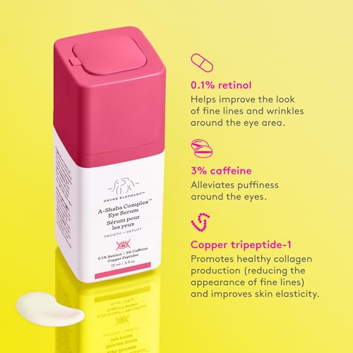 Drunk Elephant A-Shaba Complex Eye Serum - .1% Retinol Eye Cream - Clean Clinical Skincare