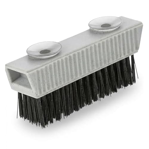 Heavy Duty Stiff Bristle Nail Brush with Suction Cup Backing