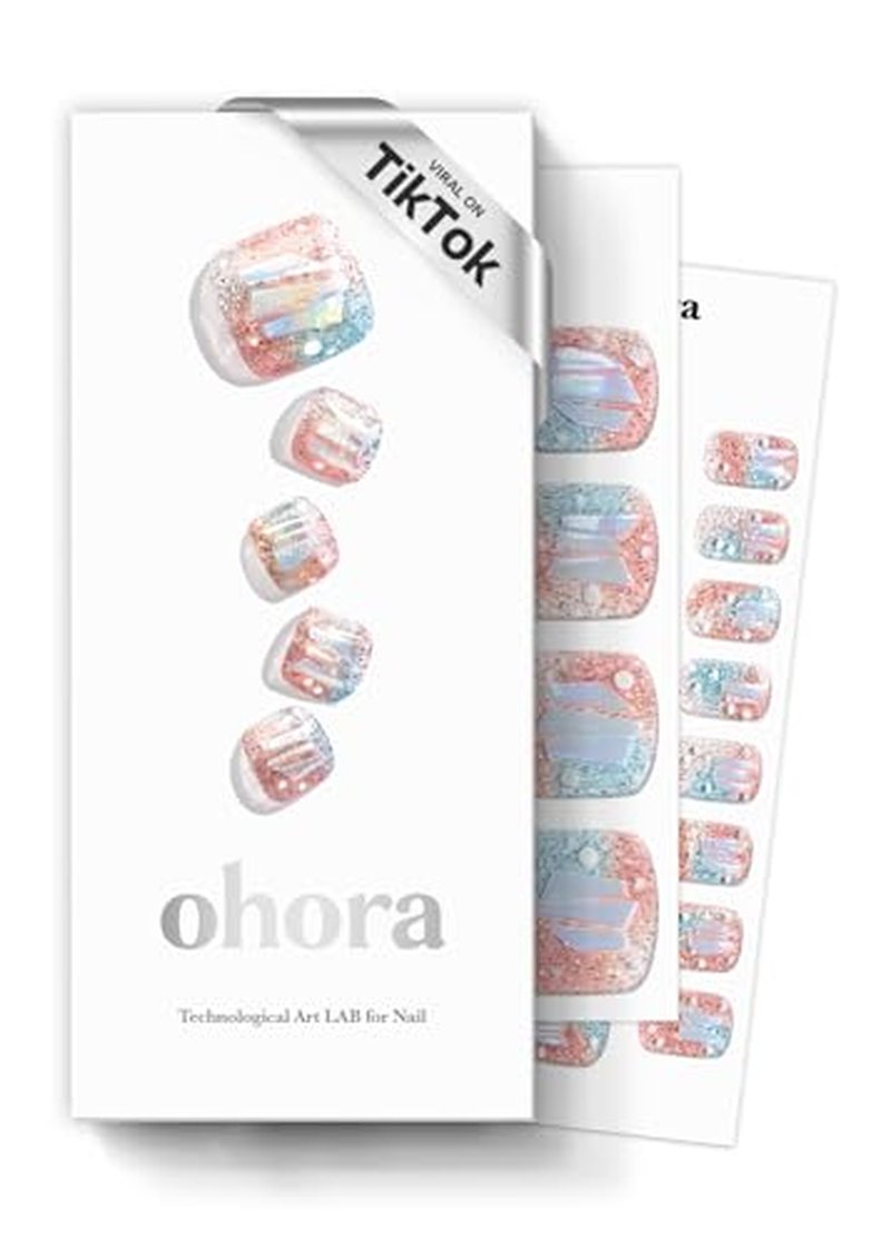 ohora Semi Cured Gel Nail Strips - Salon-Quality & Long Lasting