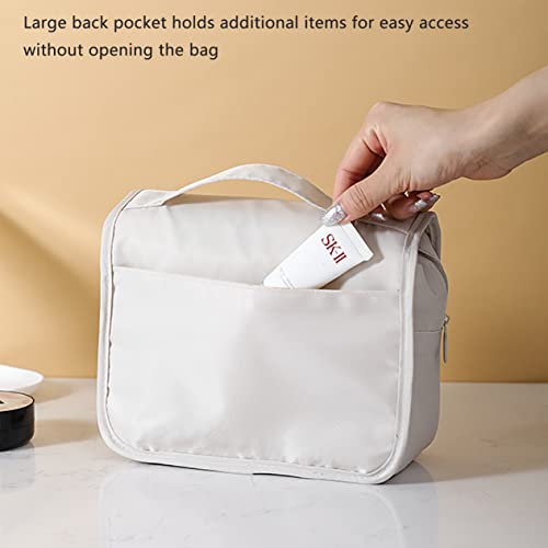 Hanging Travel Toiletry Bag for Women, Water-Resistant Makeup Organizer