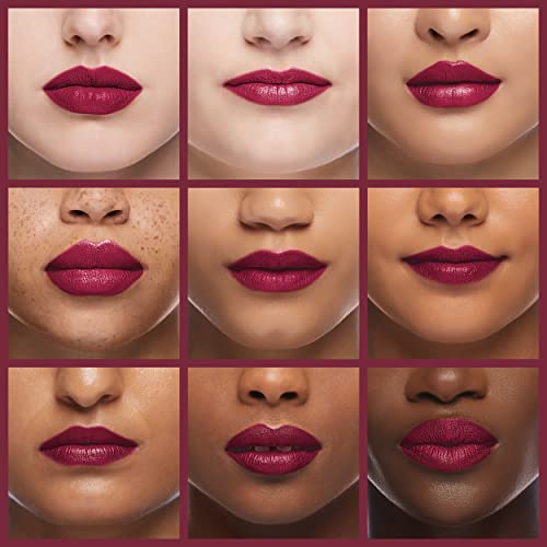 Burts Bees 100% Natural Moisturizing Lipstick, Brimming Berry, 1 Tube