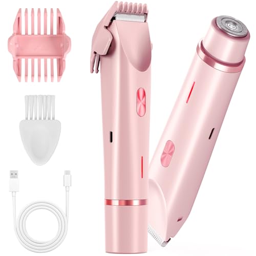 Unibouti Dermawave Bikini Shaver 2.0 - Waterproof Women's Electric Trimmer & Razor