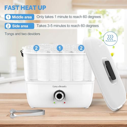 Portable Towel Warmer for Spa - 16 Small Towels, 5L