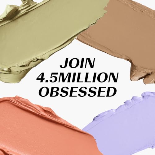THESAEM Triple Pot Concealer Palette for Dark Circles & Contouring - 3 Shades, with Brush, 0.48 oz