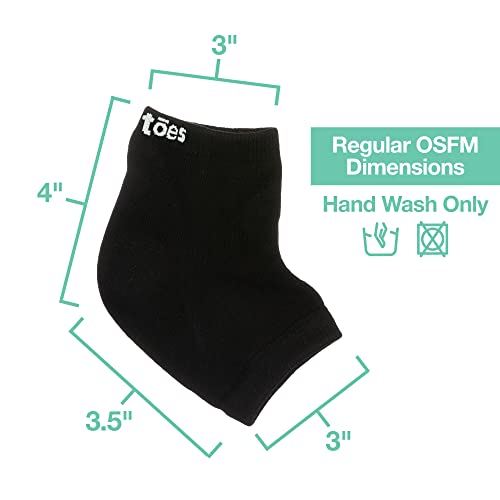 ZenToes Moisturizing Heel Socks with Vitamin E & Jojoba Oil