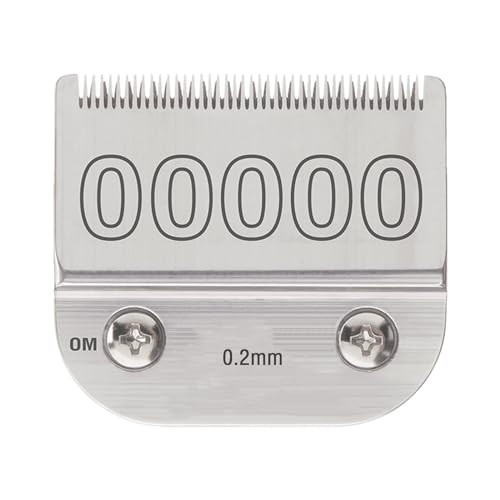 Rplacement Clipper Blade Compatible with Oster Detachable Classic 76 Octane Clipper, Size #00000(0.2mm)