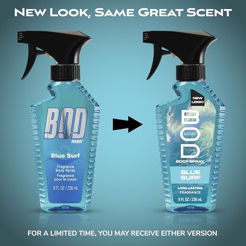 BOD Man Blue Surf Body Spray, 8 fl oz