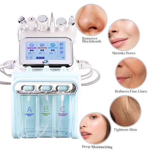 Hydrogen Oxygen Facial Machine 6-in-1 Professional Skincare