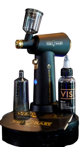 Pro Airbrush Kit with Wireless Charging & Stencil