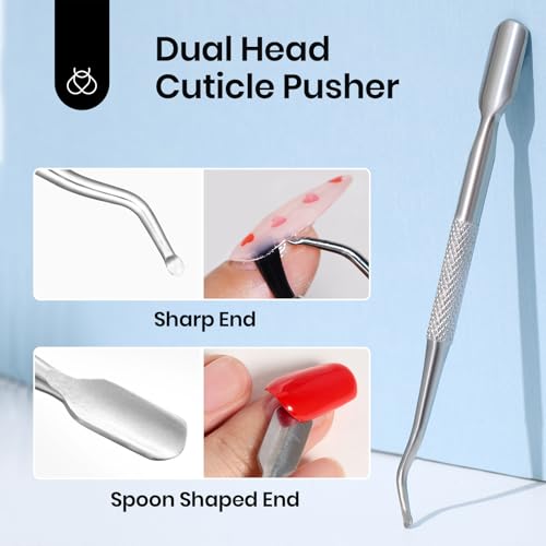 Beetles Non-Acetone Press-On Nail Glue Remover Kit with Cuticle Tool - 20ml