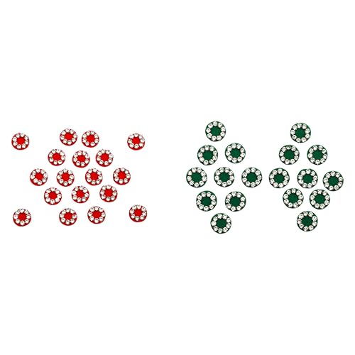 Crystal Bindi Pack of 6 - Self-Adhesive Forehead Jewels