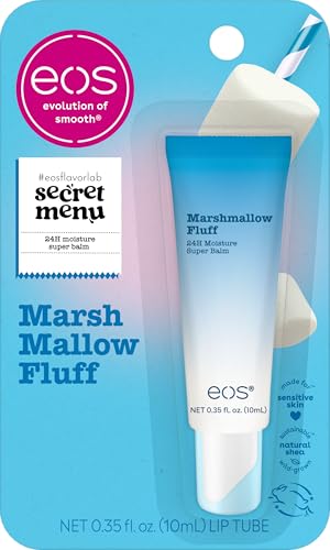 eos 24H Moisture Super Balm Lip Mask - Marshmallow Fluff, Limited Edition, 0.35 fl oz