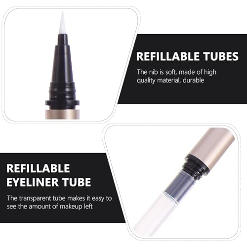 5pc Empty Eyeliner Tubes - Refillable DIY Liquid Pen