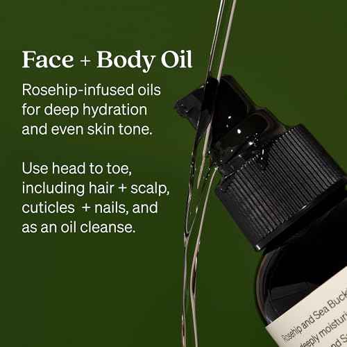 Loved01 Face & Body Oil, John Legend Skincare, Daily Hydration, Lightweight & Non-Greasy Formula with Vitamin E & A, Serum for Scars & Stretchmarks, 3.4 oz