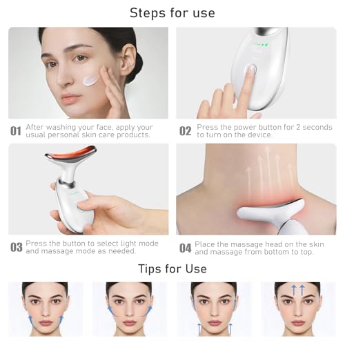 Electric Neck Face Lifting Device for Wrinkle Removal