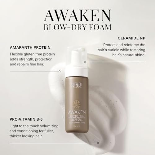 SURFACE Hair Awaken Thickening Blow Dry Foam 5 Fl Oz