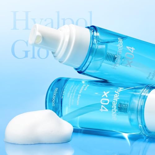 mixsoon Hyalraebae Pore Bubble Serum - Polyglutamic Acid Serum, Pore Care & Lightweight Face Moisturizer for Makeup Prep, Hydrating Serum 70ml / 2.36 fl.oz. Korean Glass Skin Care