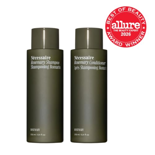 Nécessaire Rosemary Hair Duo Set - Shampoo & Conditioner for Strong, Nourished Hair