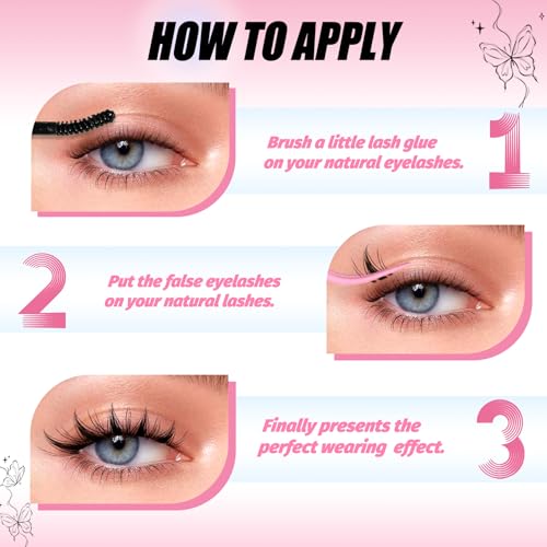 Manga Lash Clusters C Curl 10-16mm Spiky Eyelash Extensions