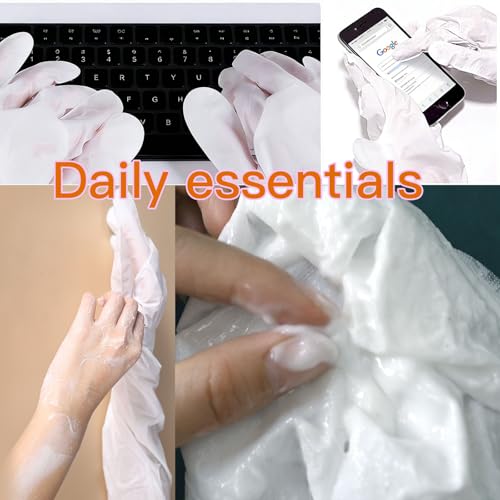 Pumei Long Hydrating Hand Mask Gloves with Shea Butter - 3 Pairs