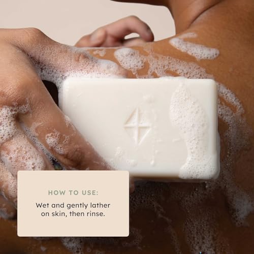 KYTE BABY Solid Body Wash Bar ? Ph - Balanced Sensitive Skin Cleanser, Hypoallergenic & Fragrance - Free, Moisturizing Oat & Shea Butter Soap Bar for Babies, Kids & Adults ? Gentle Daily Cleansing