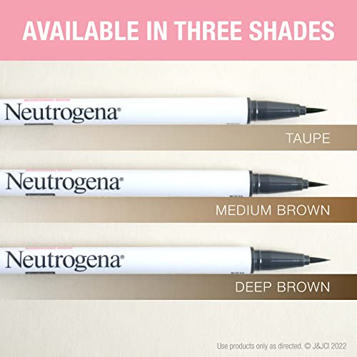 Neutrogena Microbrow Tint Serum Pen, Medium Brown