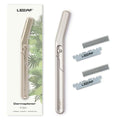 Leaf Dermaplaner - All-Metal Reusable Exfoliating Razor for Women