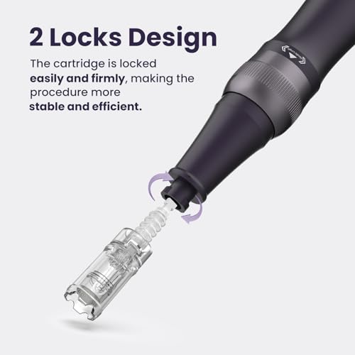 AUSGOOD Dr Pen A10 Microneedling Pen for Home Use - 0.25mm, Travel Friendly