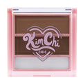 KimChiChic Beauty Kimbrowly Eyebrow Powder Duo with Brow Wax - Natural Looking Brows, 3D Effect, Cruelty Free, Medium Deep P 0.27oz
