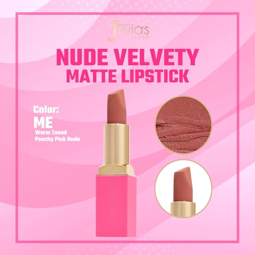 Juvia's Place Nude Velvety Matte Lipstick - Me Peachy Pink