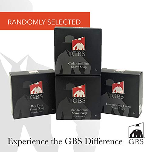 G.B.S Men Professional Shaving Kit Box- Rust Free Stainless Shaving Razor with Wooden Handle, Wooden Soap Bowl, Shaving Brush, Leather Strop, - A Full Package for Men¡¯s Shaving