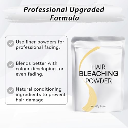 JUANCHI Hair Bleach Powder 100g - Lifts 8 Levels