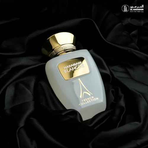 Al Haramain Blanche French Collection - Arabian Perfume for Women and Men - Unisex Perfume - Long Lasting Cologne for Men and Women - 3.3 oz