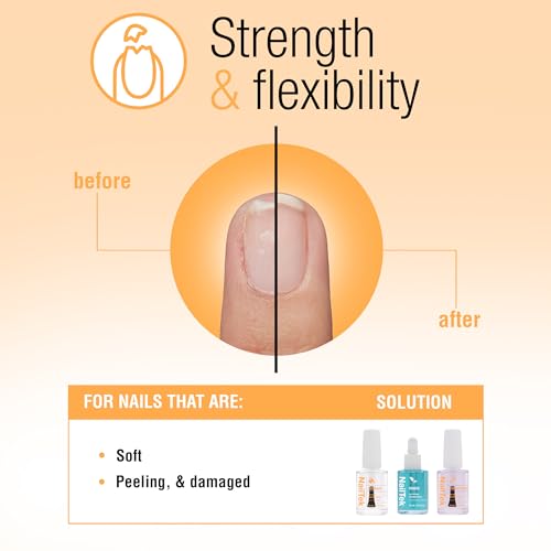 Nail Tek Formula 2 Nail Strengthener Polish Repair for Weak Nails 0.5 oz - Professional Nail Treatment