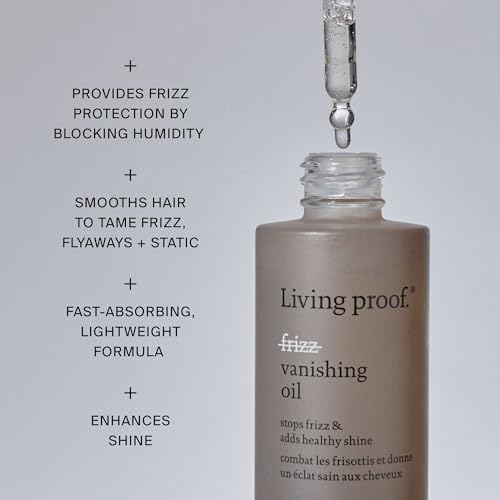 Living Proof No Frizz Vanishing Oil for Smooth, Shiny Hair