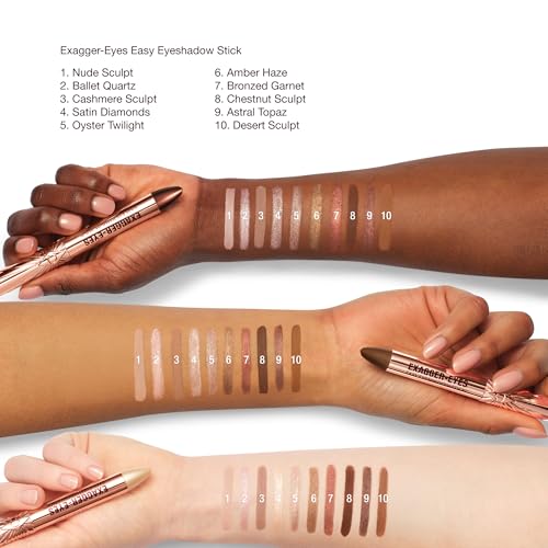 Charlotte Tilbury Exagger-Eyes Eyeshadow Stick - Long-Lasting, Waterproof & Blendable Makeup