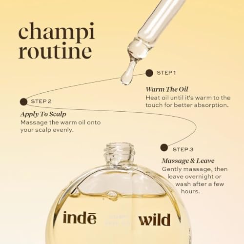 Inde Wild Champi Hair Oil 130ml | Rosemary & Brahmi