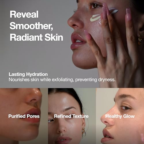 FACIAL SCRUB ? Organic Koean Face Scrub, All Natural Face Wash & Exfoliating Cleanser for Sensitive Skin, Deep Cleansing & Dead Skin Remover, Non-Toxic & Paraben-Free (3.53 fl oz / 100g)