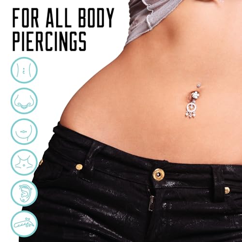 Hypochlorous Acid Piercing Aftercare Spray 8 oz | Rapid Healing & Relief