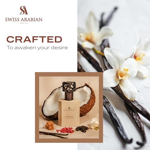 Swiss Arabian Vanilla 01 Heritage Collection Extrait De Parfum 50ml – Floral Gourmand Fragrance for Women & Men