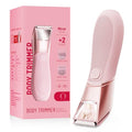 Rechargeable Bikini Trimmer for Women with Mirror & LED Light