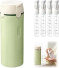 Travel Dispenser 4-Pack 30ML Leak Proof Bottles for Toiletries