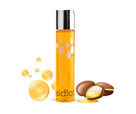 Sidlab Haircouture Rain Drops Argan Oil Treatment – Professional Hair Serum for Shine, Strength & Hydration – Paraben & Sulfate-Free (2OZ)