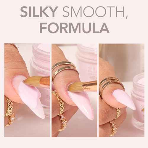 Kiara Sky All-In-One Acrylic Powders - Professional Nail Art - Long-Lasting Cover Powder Collection, 2 oz, Perfect Base