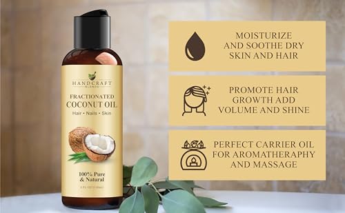 Handcraft Blends Fractionated Coconut Oil 4oz