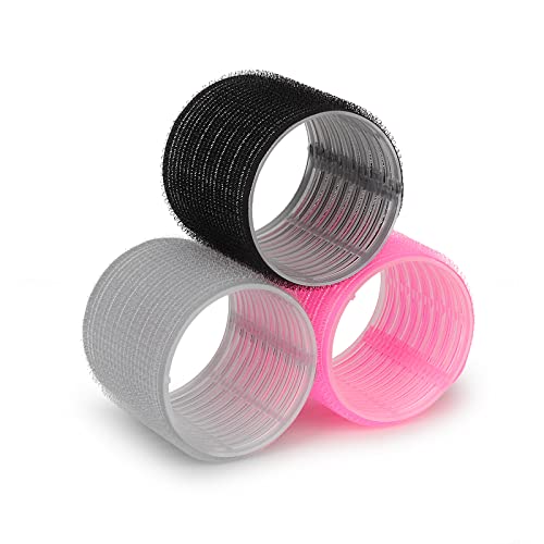 Self-Grip Hair Rollers Set - 13 Piece Heatless Curler Kit
