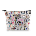 GJTIM Musical Gift Theatre Bag In My Musical Era Musical Theatre Gift Musical Zipper Pouch Makeup Bag (BWayEra Bag)