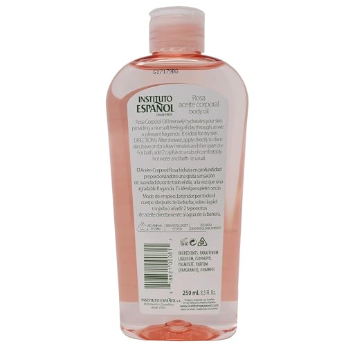 Instituto Español Rosa Body Oil - 2-Pack for Deep Hydration & Skin Regeneration